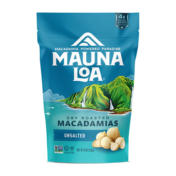 Flavored Macadamias - Unsalted Medium Bag | Mauna Loa