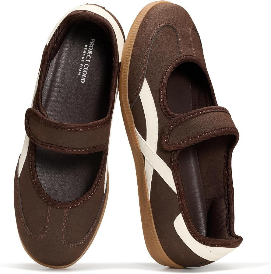 Project Cloud Mary Jane Shoes, Non-Slip Fashion Sneakers for Women (Spring) | Amazon (US)