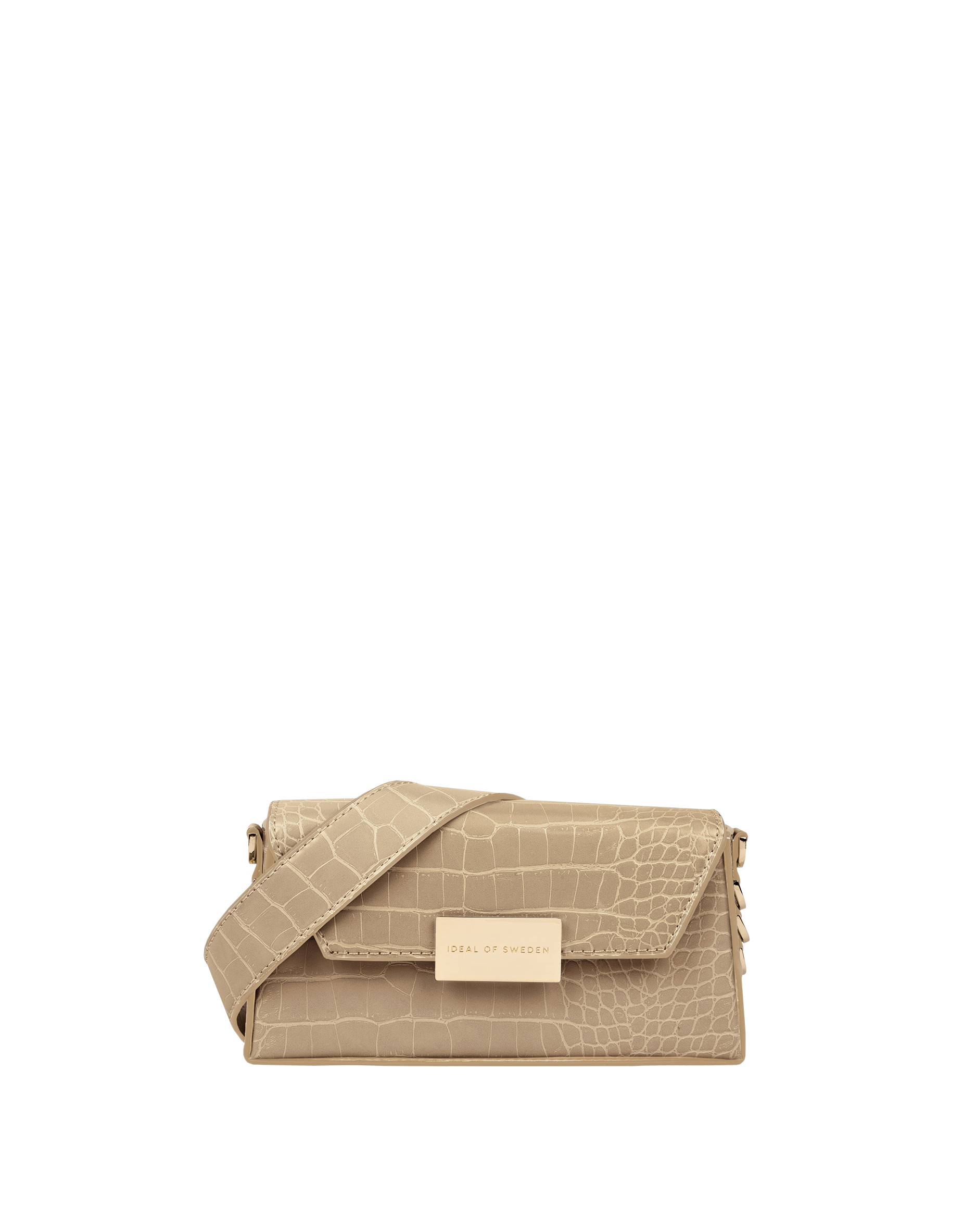 Olivia Crossbody Bag Cream Beige Croco | Crossbody bags depuis IDEAL OF SWEDEN | iDeal of Sweden (FR)