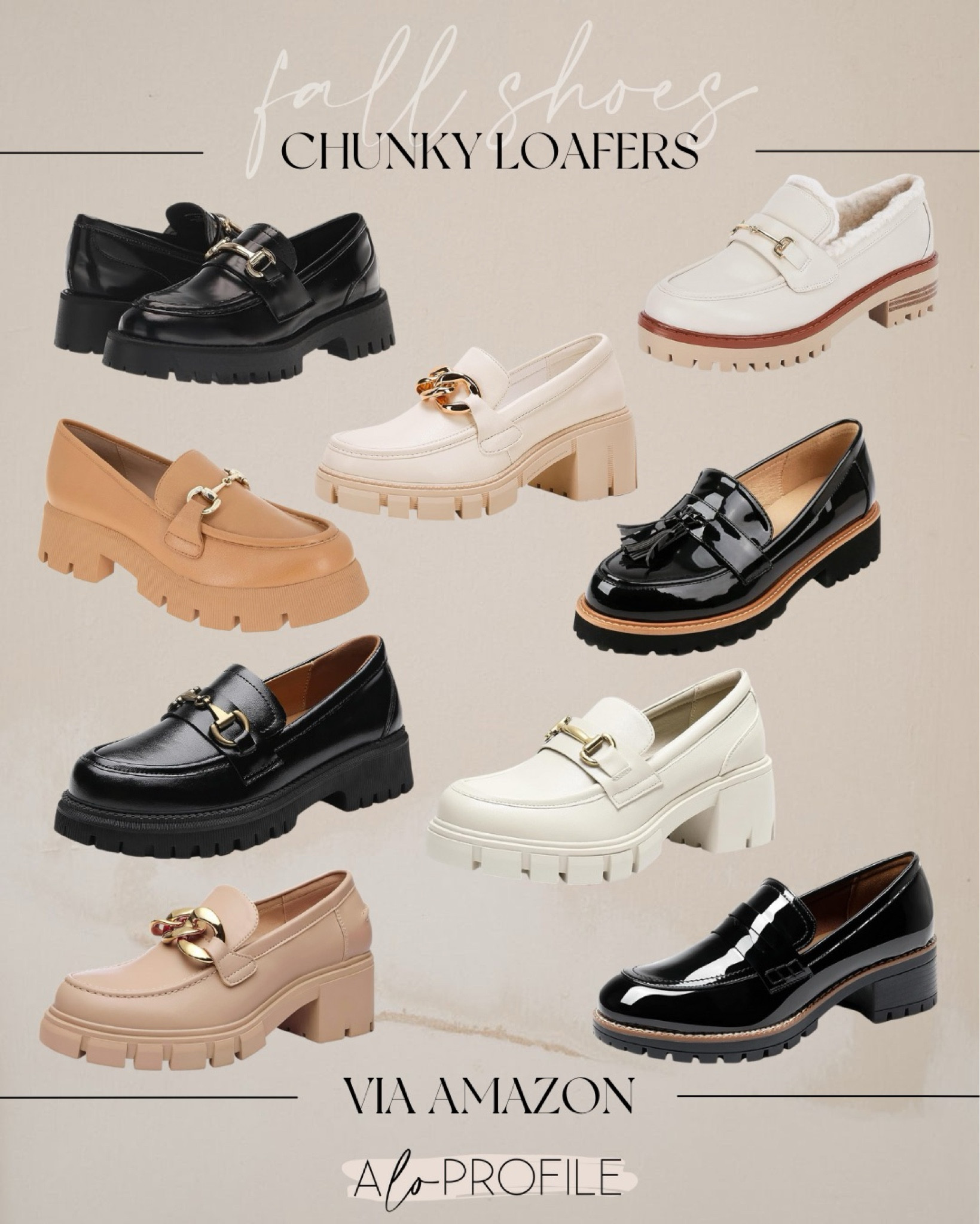 Amazon Fall Fashion : Loafers // chunky loafer, fall shoes, Amazon fall shoes, Amazon fall fashion, Amazon finds, Amazon style, fall outfits, fall fashion, fall style, Amazon fall, Amazon fall outfits, fall outfit inspo, Amazon prime deals, Amazon fashion finds