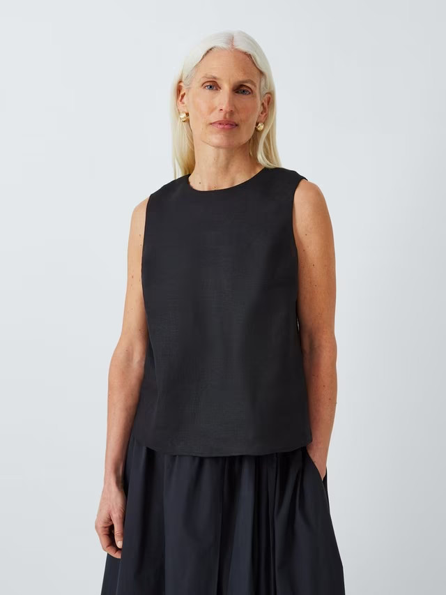 John LewisPure Linen Top | John Lewis (UK)