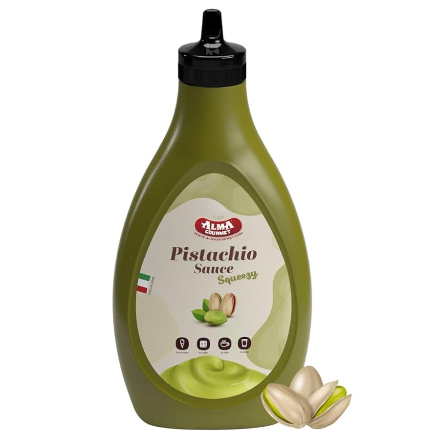 Alma Gourmet Sicilian Pistachio Topping Sauce Imported From Italy | Premium Quality Pistachio Top... | Amazon (US)