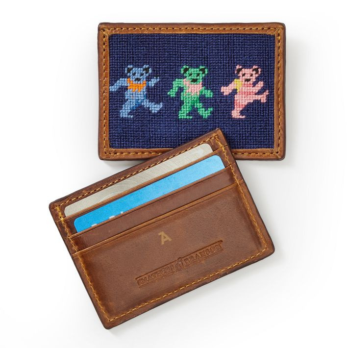 Smathers & Branson Needlepoint Card Case | Mark and Graham