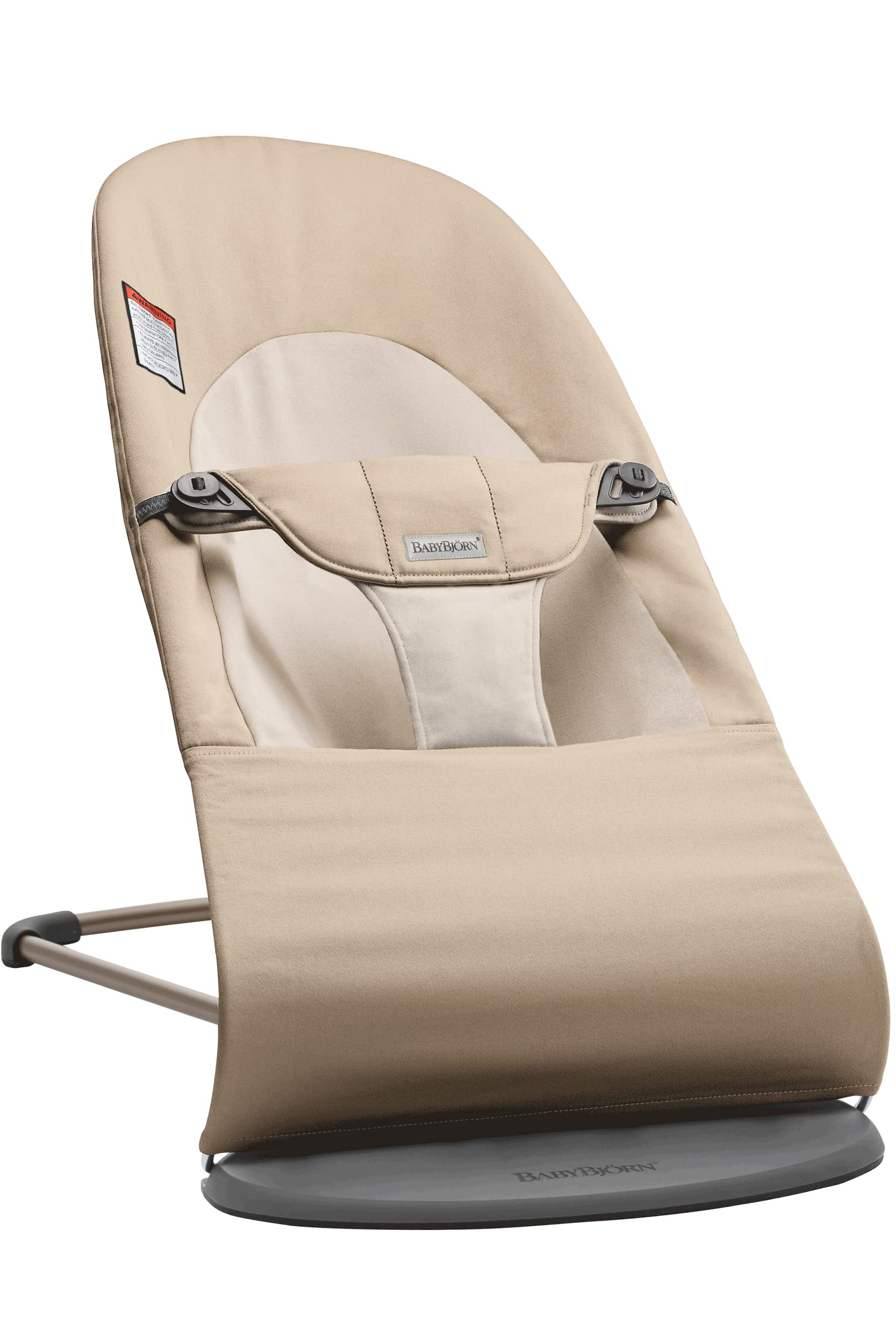 Babybjorn Bouncer Balance Soft, Cotton/Jersey, Khaki/Beige | Amazon (US)