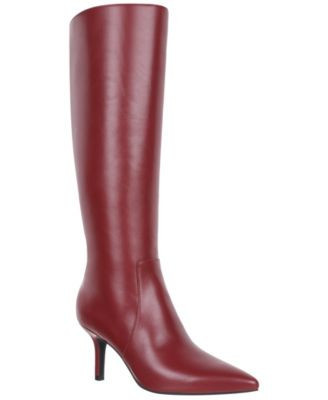 I.N.C. International Concepts Womens Mckennaa Pointy Toe Boots Macys Exclusive Regular Wide Calf Extra Wide Calf | Macy's