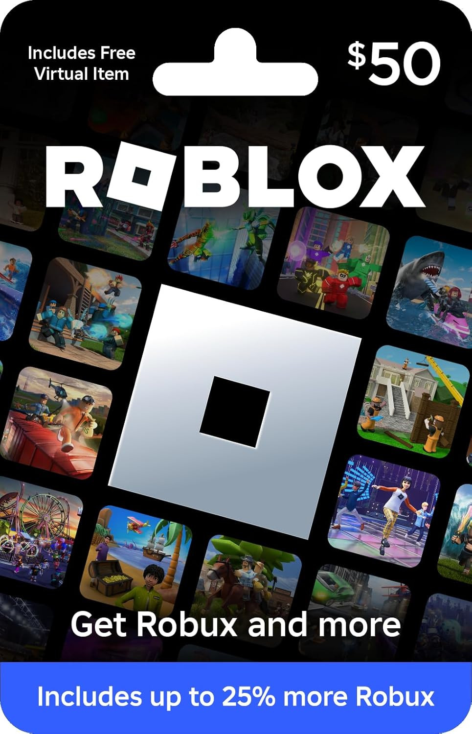 Roblox Physical Gift Card [Includes Free Virtual Item] [Redeem Worldwide] | Amazon (US)