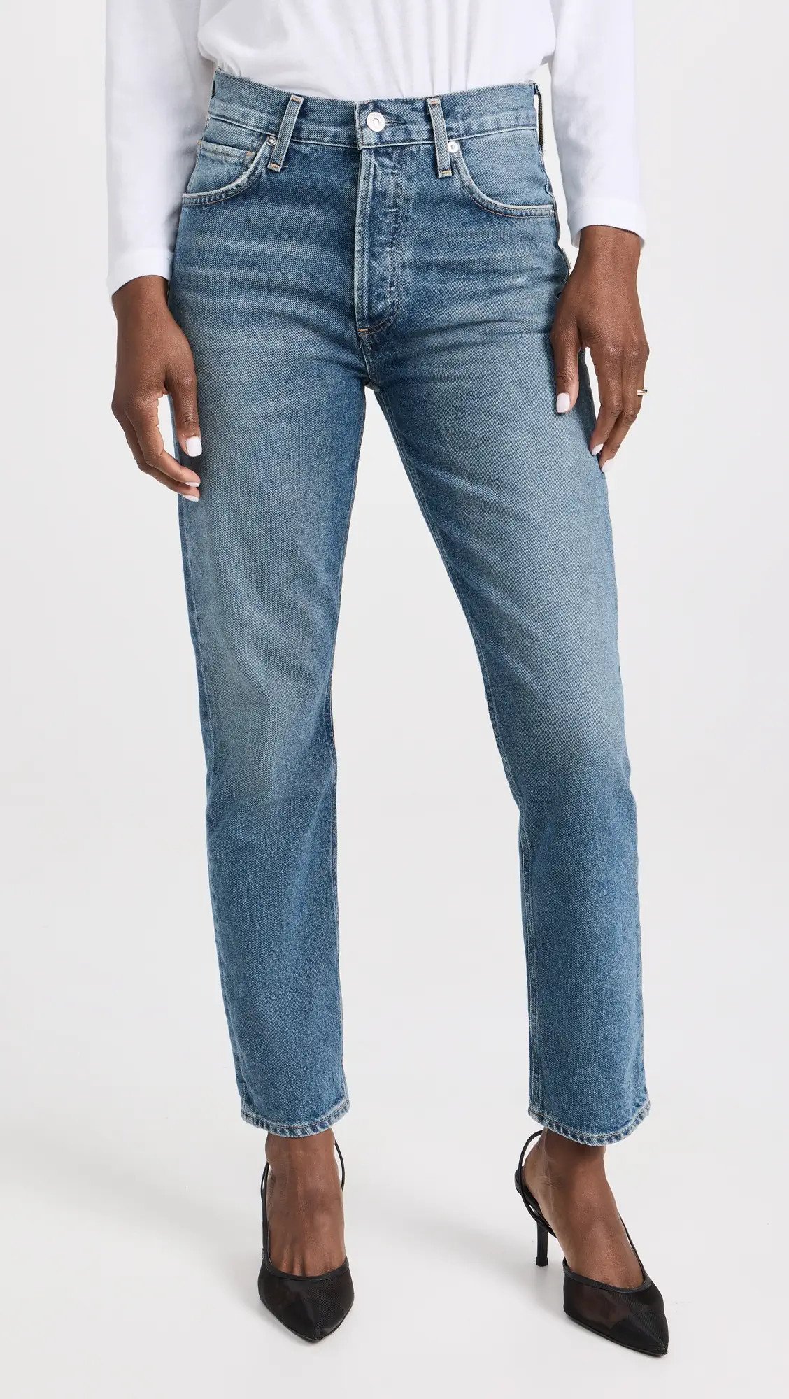 Citizens of Humanity Charlotte High Rise Straight Jeans | Shopbop | Shopbop
