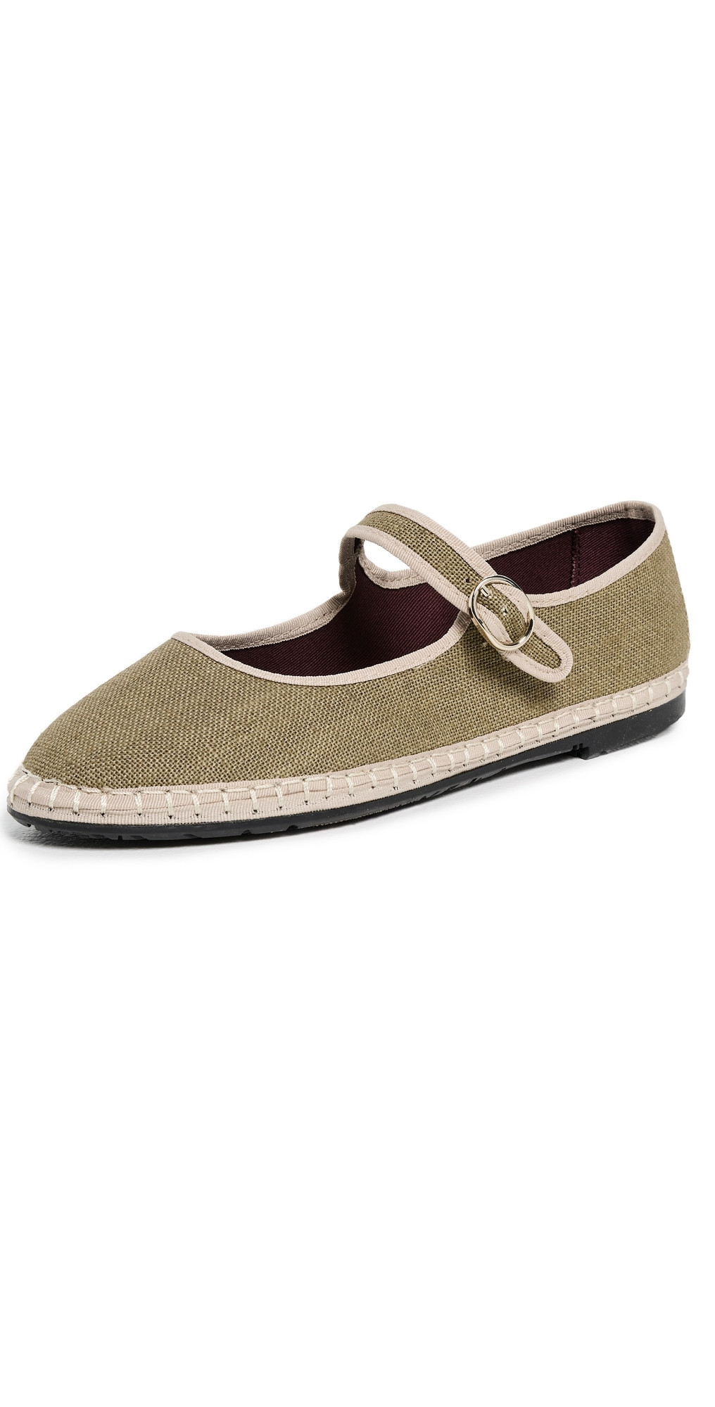 Flabelus Ishmael Linen Mary Jane Flats Ishmael 38 | Shopbop