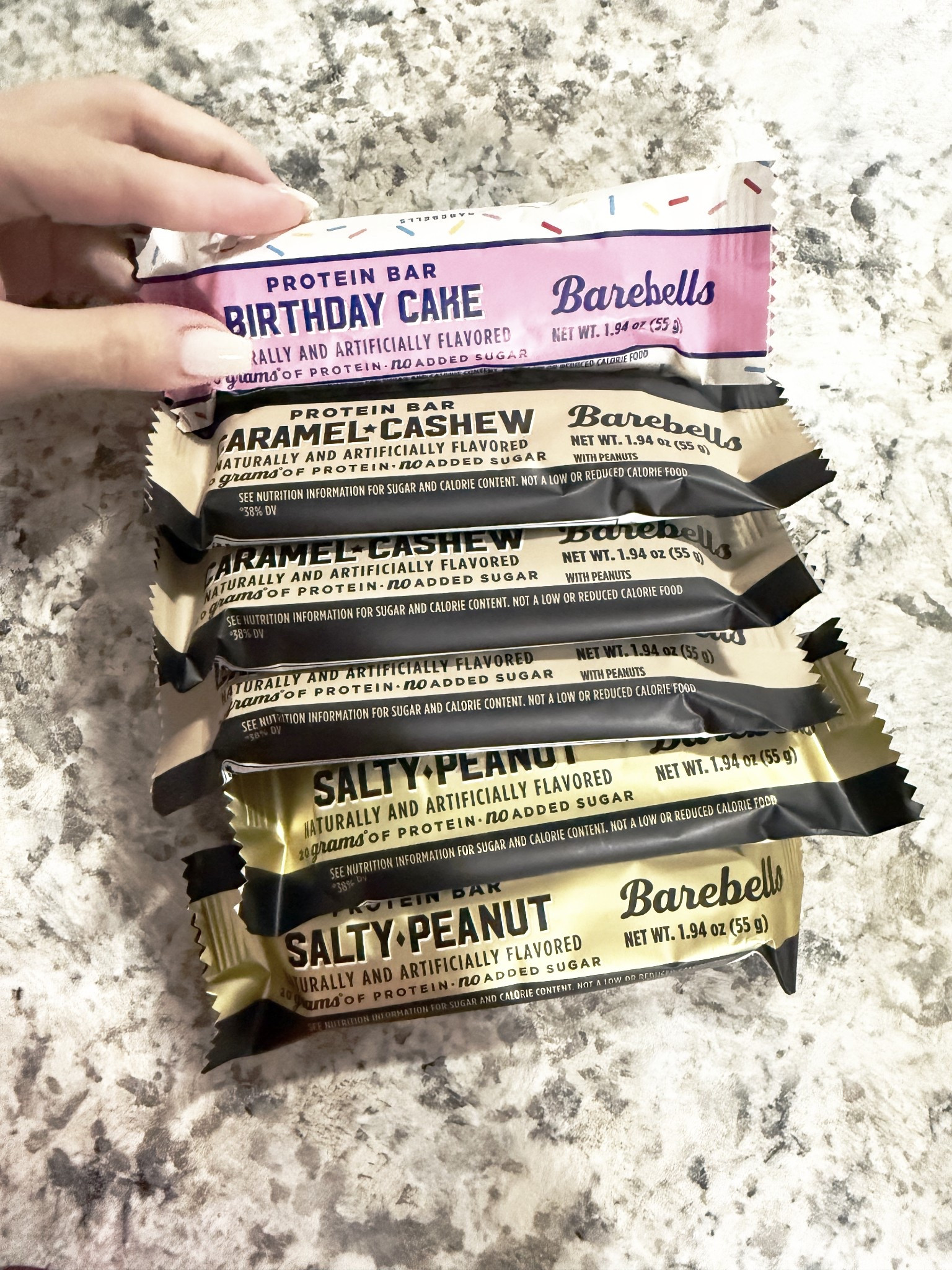 How do they taste so good with 20 G protein and only 1 G sugar? These Barebells protein bars are the only bars I have been craving and eating! Every time Im out, I must restock! They literally taste like “better for you” candy bars! The texture is what gets me it’s almost like a caramel nugget without the chalky consistency! 


Barebells, barebellsprotein 
#proteinbars #barebells #quickbreakfast #quickhealthysnack

#LTKActive #LTKHome #LTKFamily