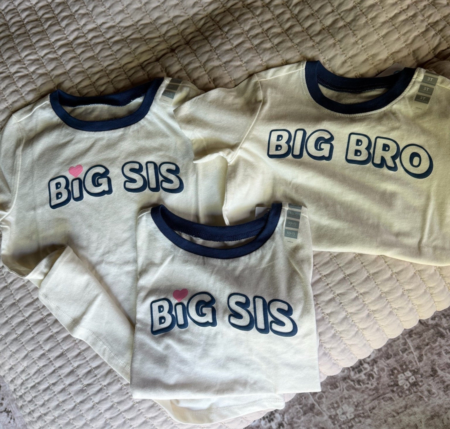 Cutest big brother and big sister shirts!! Going to be the best big siblings!!

#LTKmomlife #LTKKids #LTKBaby