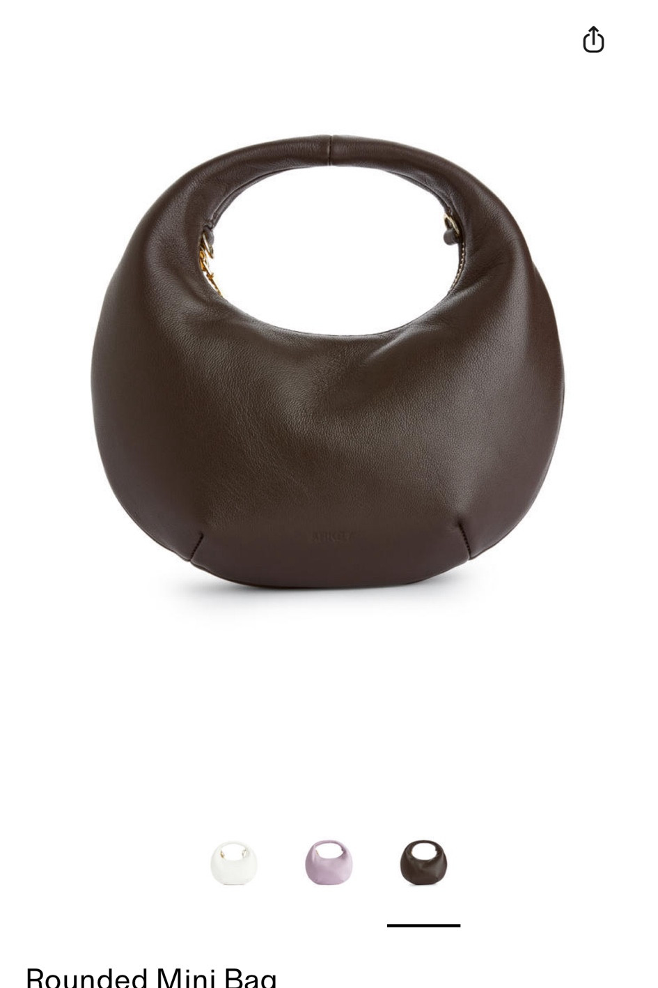 Rounded mini bag

#LTKbag #LTKnederlands #LTKstyletip