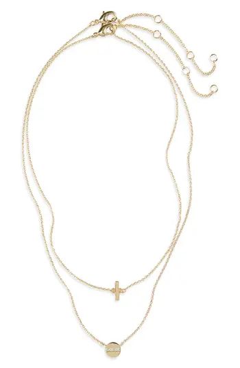 Women's Bp. Layered Charm Necklace | Nordstrom