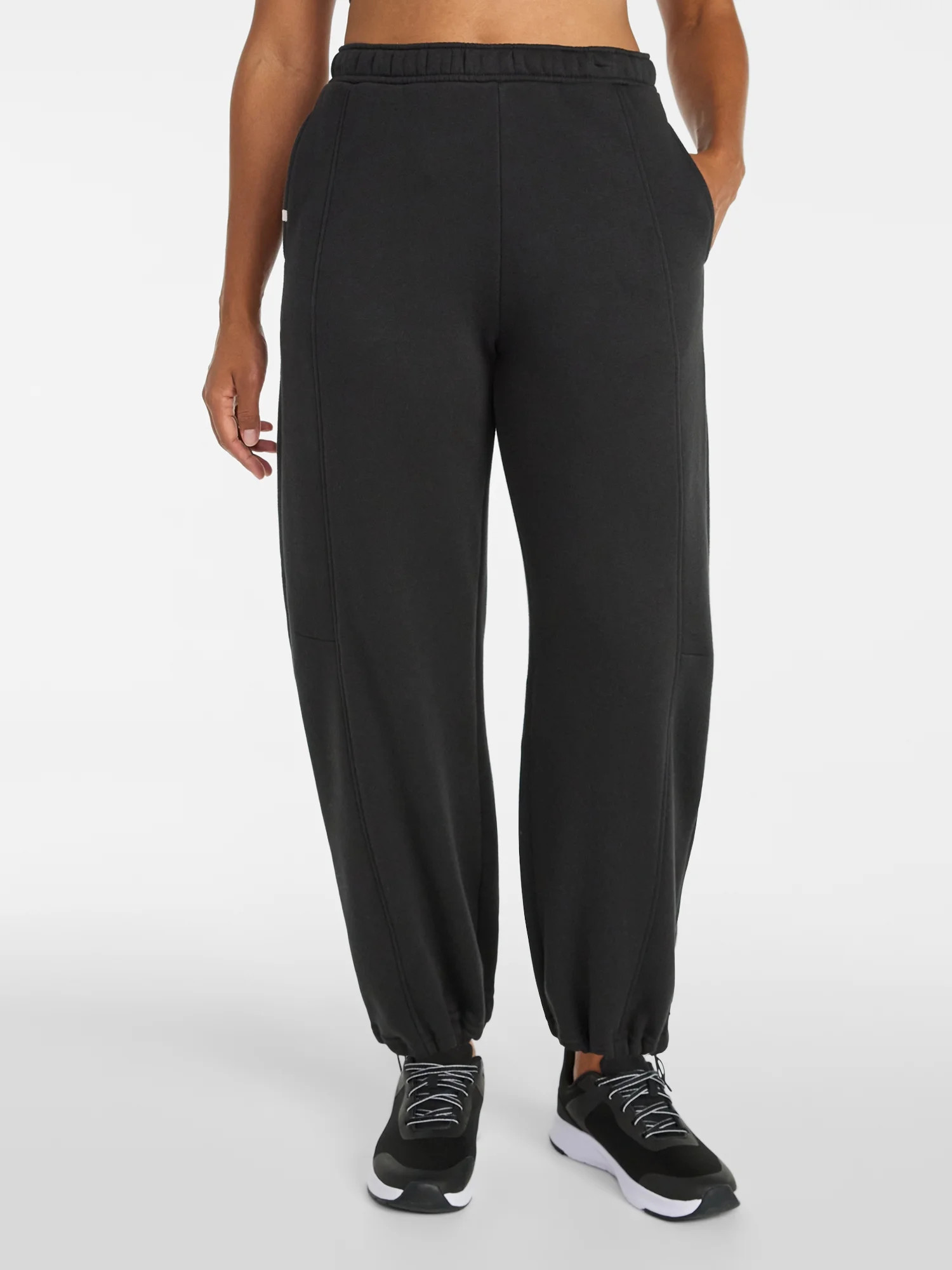 Athletic Works Women's and Women's Plus Barrel Leg Pant, Sizes XS-4X | Walmart (US)