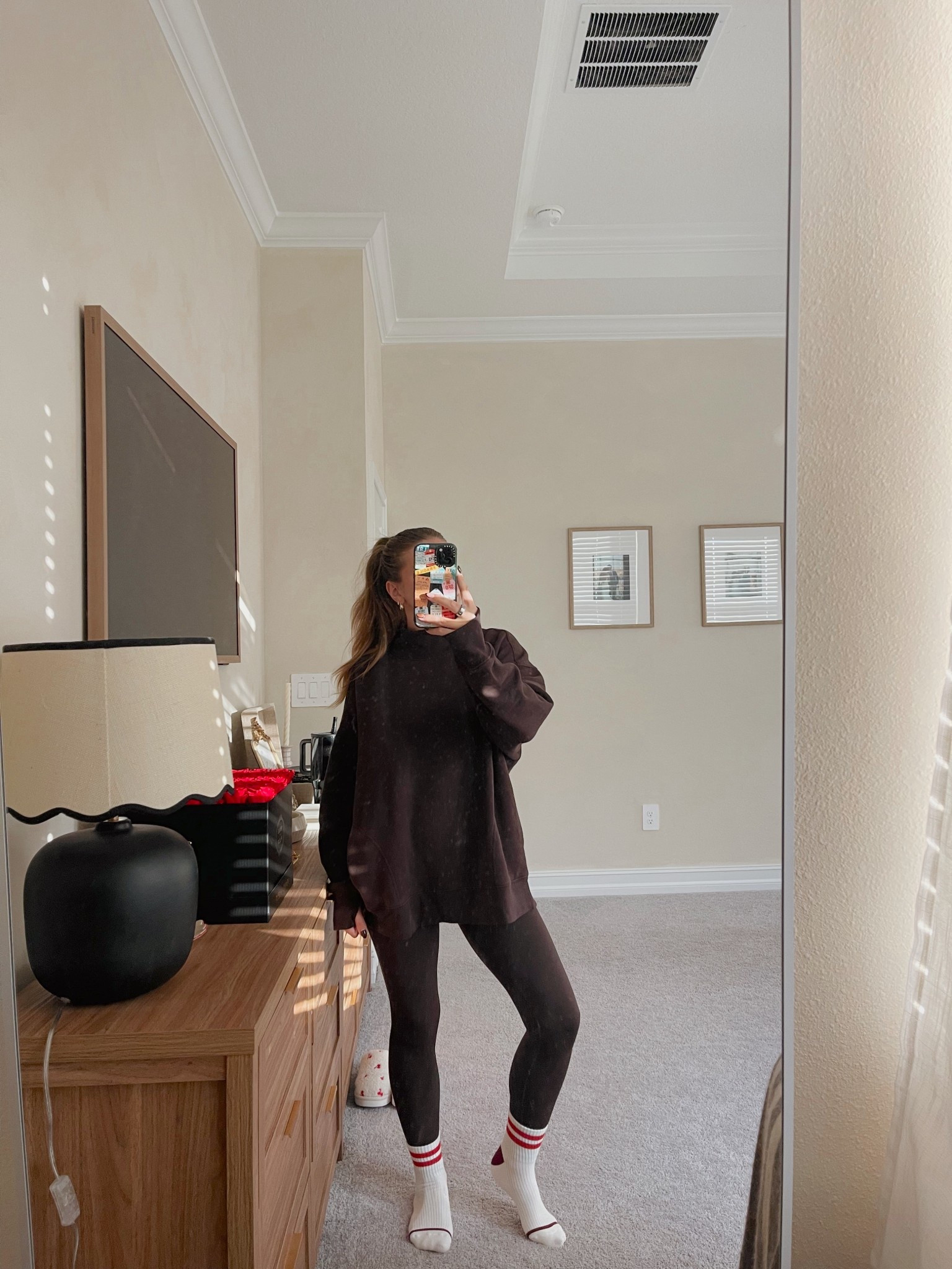 all aerie look today 🤎 been loving brown this fall and my leggings are currently 40% off!

#LTKStyleTip #LTKSeasonal #LTKFindsUnder50