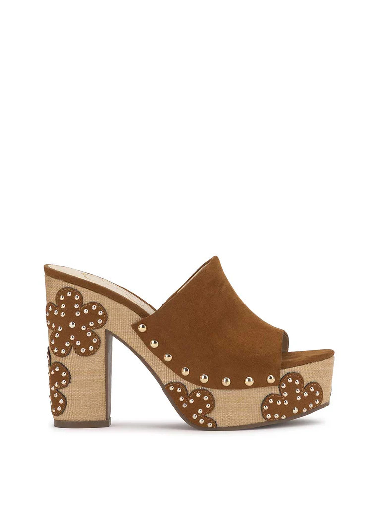 Shelbie Platform Slide in Tuscan Tan | Jessica Simpson E Commerce