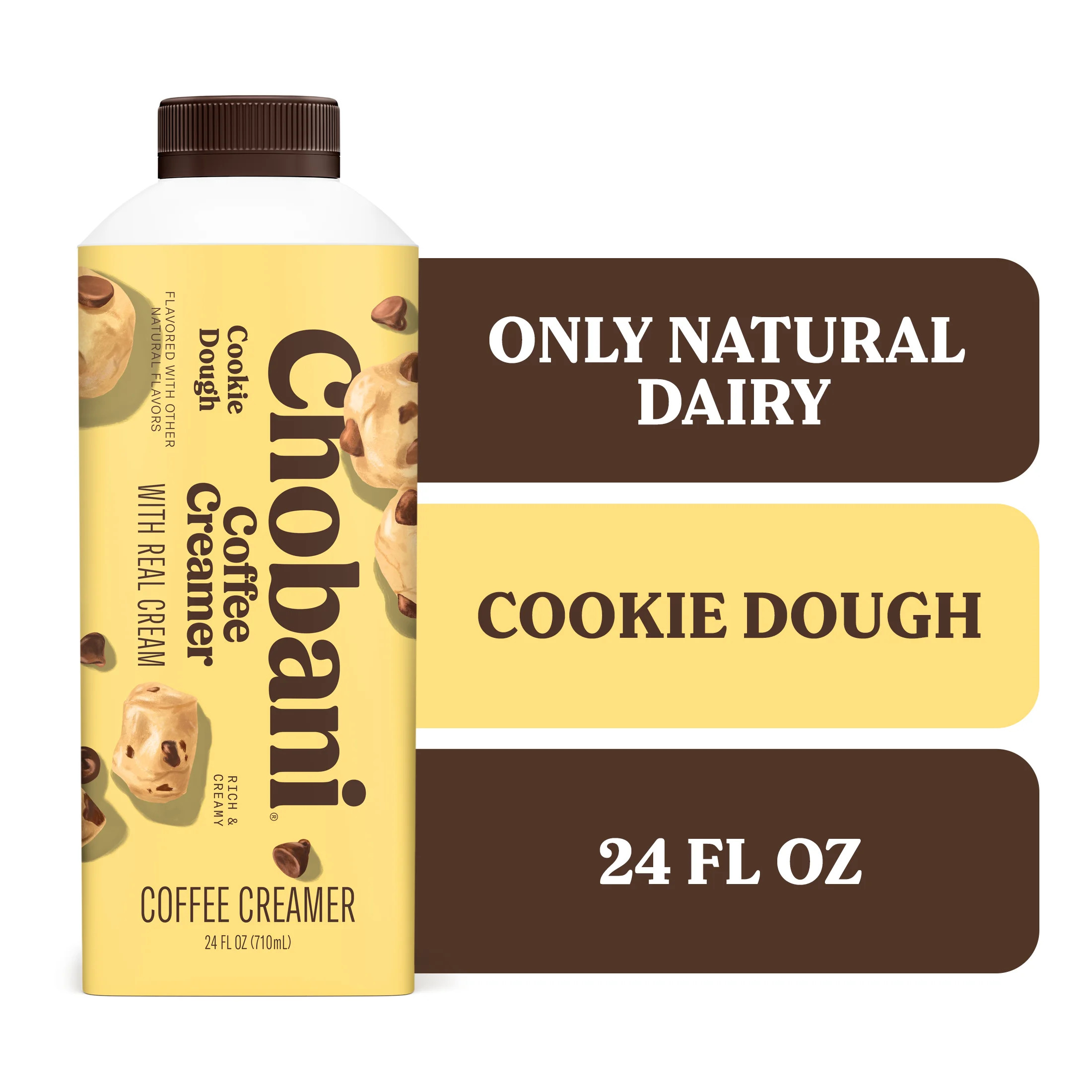 Chobani Coffee Creamer Cookie Dough 24 fl oz - Walmart.com | Walmart (US)