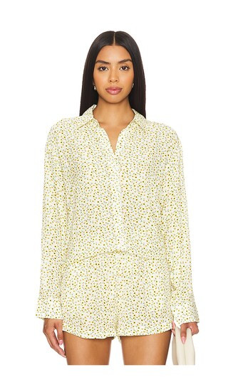 The Delmore Top in Sunflower Print | Revolve Clothing (Global)
