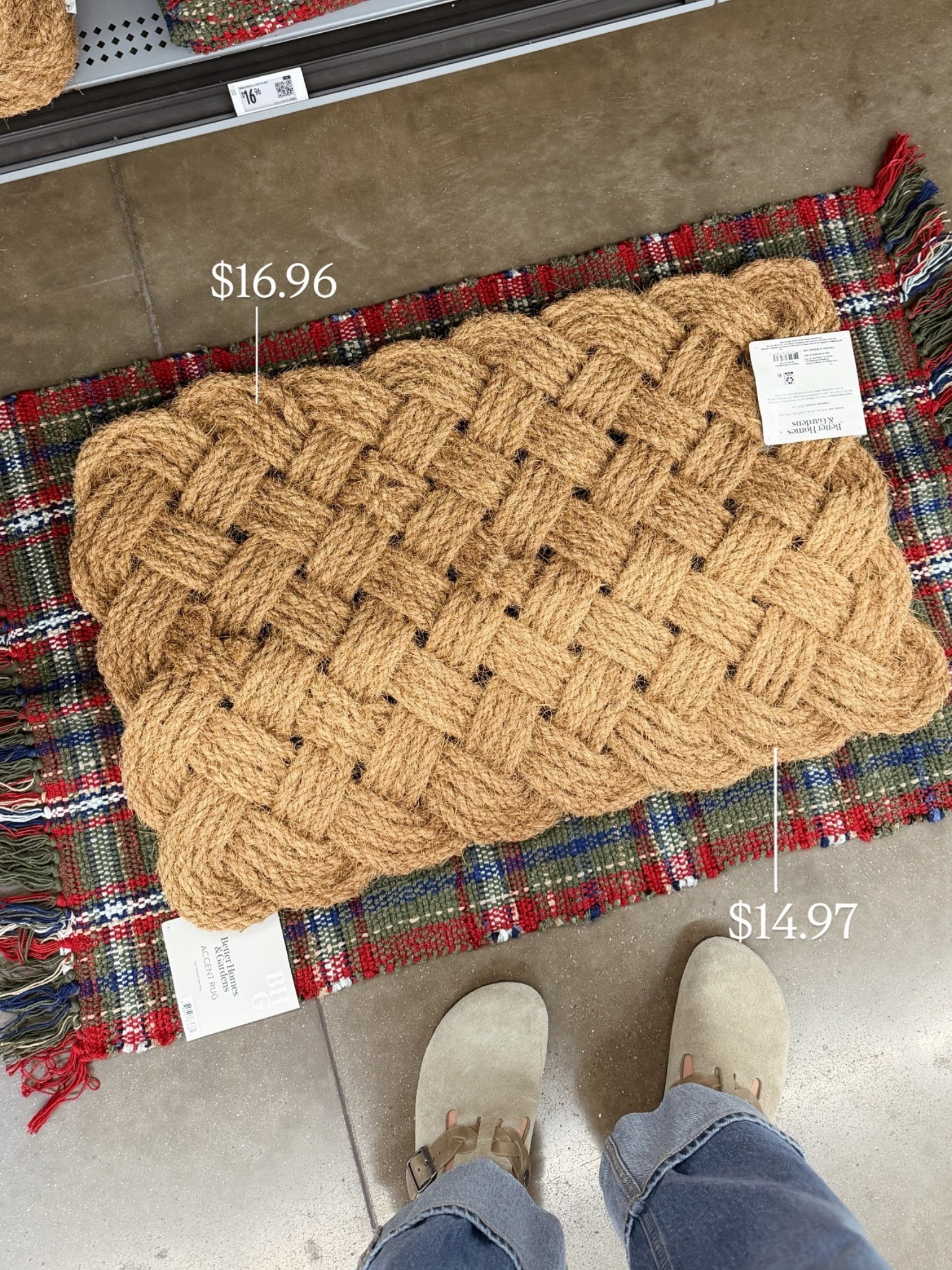 Obsessed with this rug combo from Walmart! The price is so good too!

#LTKHome #LTKHoliday #LTKFindsUnder50