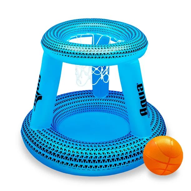 AQUA Dunk & Splash Unisex Blue Basketball Child Pool Game for Kids (2 Pieces) | Walmart (US)