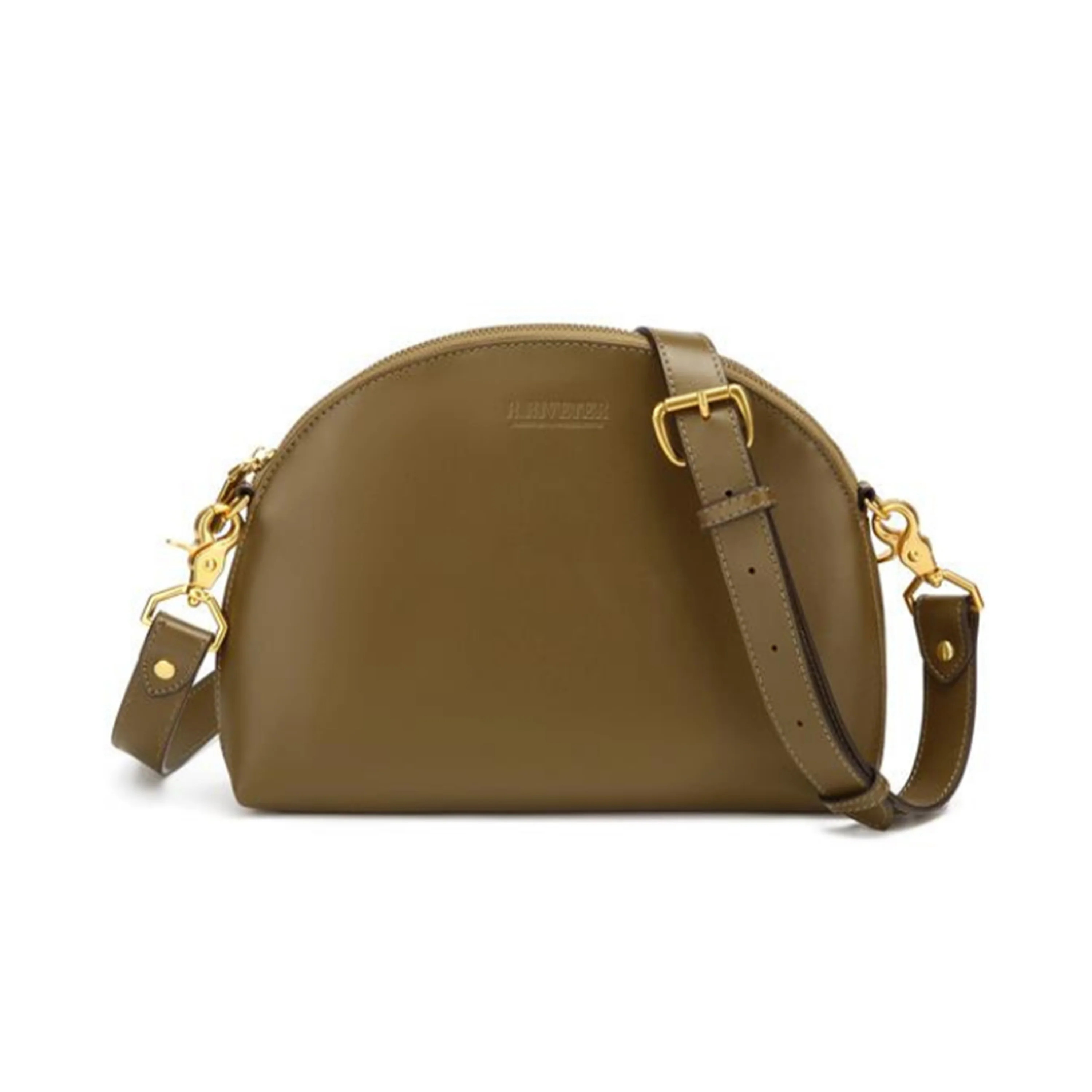 Hopper | Fatigue Leather Crossbody | R. Riveter