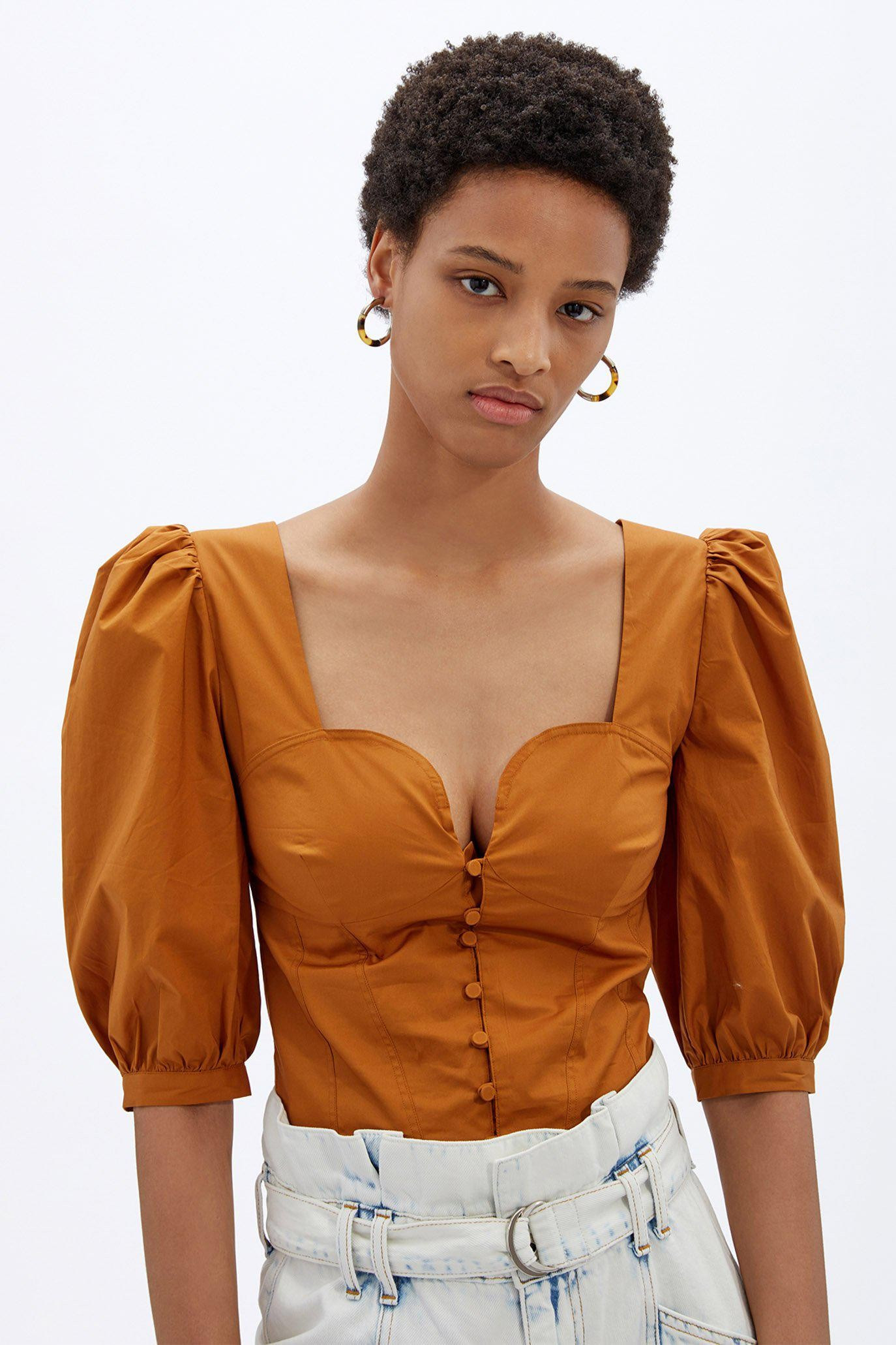 Thea Puff Sleeve Top | THE YES