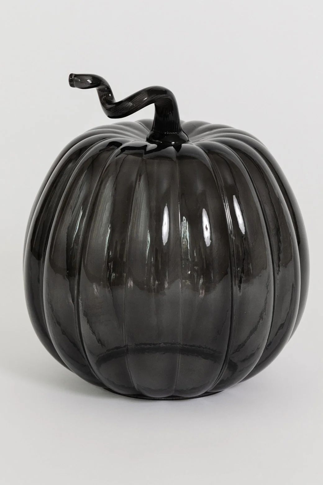 8x10" Glass Pumpkin - Black | Rachel Parcell