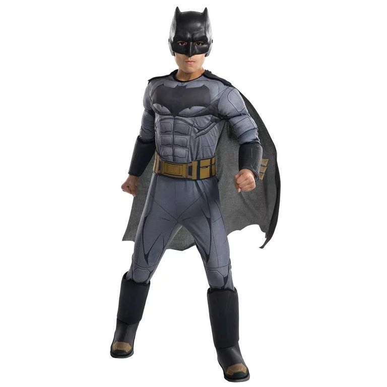 Rubie's Justice League Batman Deluxe Boy's Halloween Fancy-Dress Costume for Child, Toddler S | Walmart (US)