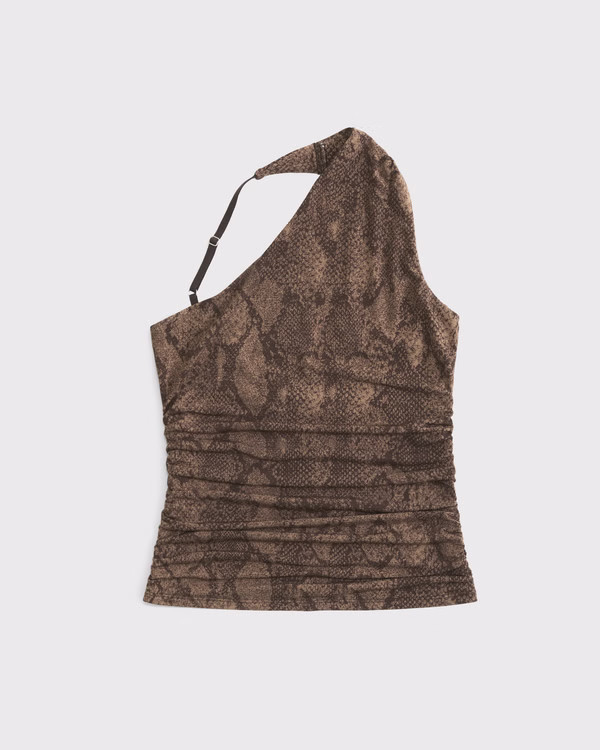 Asymmetrical Strap Top | Abercrombie & Fitch (US)