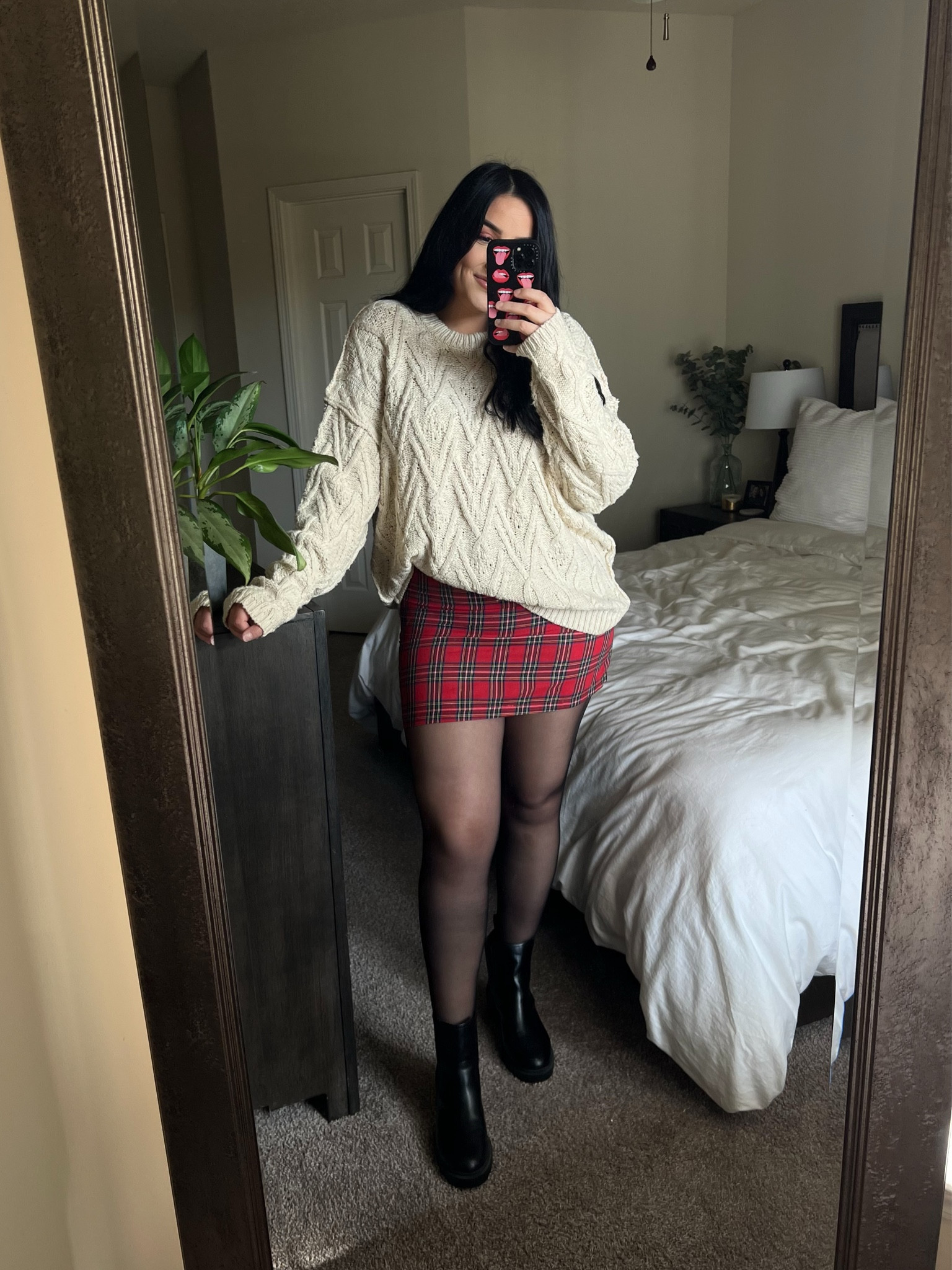 cozy holiday outfit 🎄✨

I took a Large in the sweater & tights and an XL in the skirt! The sweater is older from Free people, but Amazon did have a few other colors in stock! I also linked a ton of similar options for you in varying price points!

#LTKStyleTip #LTKHoliday #LTKSeasonal