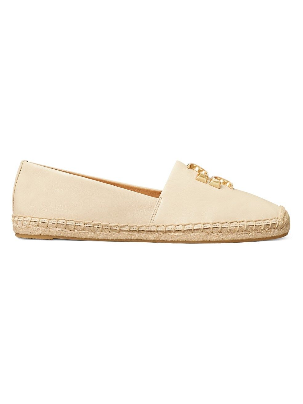 Eleanor Leather Espadrille Flats | Saks Fifth Avenue