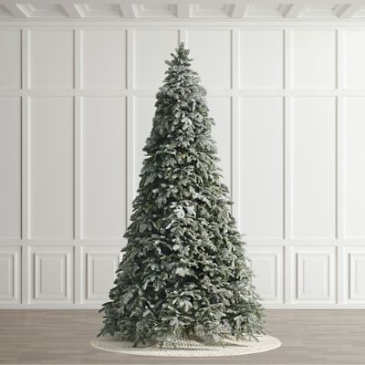 Twilight Frosted Fraser Quick-Light Tree | Frontgate