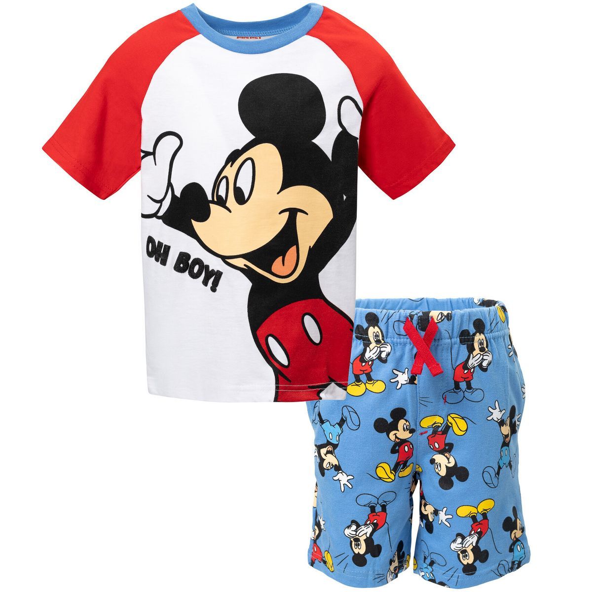 Disney Pixar Toy Story Buzz Lightyear T-Shirt and French Terry Shorts Outfit Set Toddler | Target