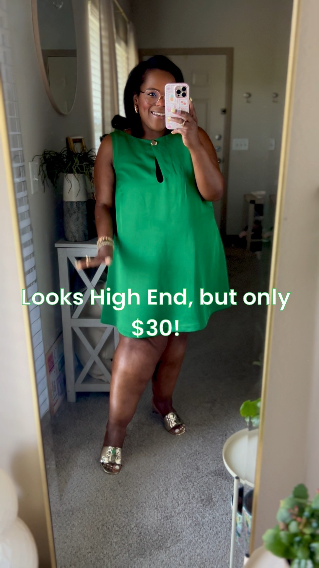 This gorgeous green dress is giving all the designer high end vibes but let me tell you it’s only $30! True to size fit. I’m wearing the size xl. Perfect Summer workwear dress or happy hour outfit! 💚

#LTKMidsize #LTKWorkwear #LTKFindsUnder50