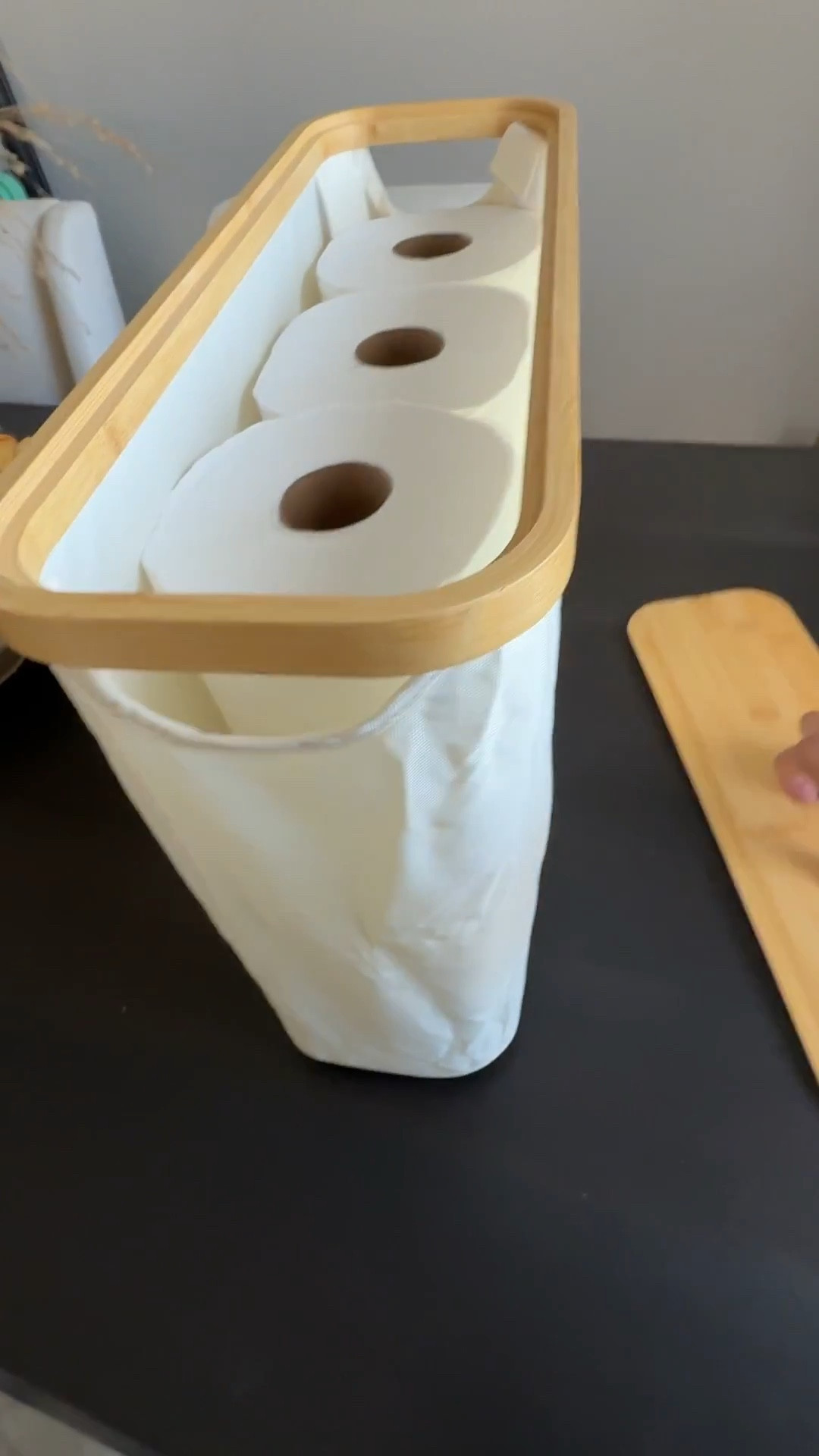 Our TP used to live on the back of the toilet… now it lives here 🧻✨
This bamboo toilet paper storage basket holds up to 12 rolls, has a clean, neutral look, and doesn’t take up much space — perfect for small bathrooms or just hiding the clutter.


#LTKhome #LTKfinds #bathroomorganization #toiletpaperstorage #bathroomstoragebin #amazonbathroom #neutralbathroom #smallbathroomideas #freestandingtpbasket #bamboobathroomdecor

#LTKHome #LTKFindsUnder50
