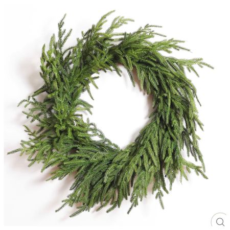 The most beautiful life like greenery I have ever seen or felt. It’s stunning. Comes in 2 sizes. 
.
#greenery #fauxgreenery #christmaswreath 

#LTKhome #LTKSeasonal #LTKHoliday