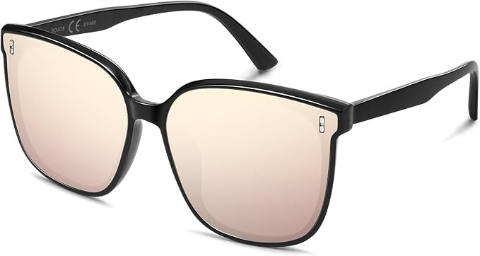 SOJOS Sunglasses for Women Men Vintage Style Shades SJ2157 with Black Frame/Pink Mirrored Lens : ... | Amazon (CA)