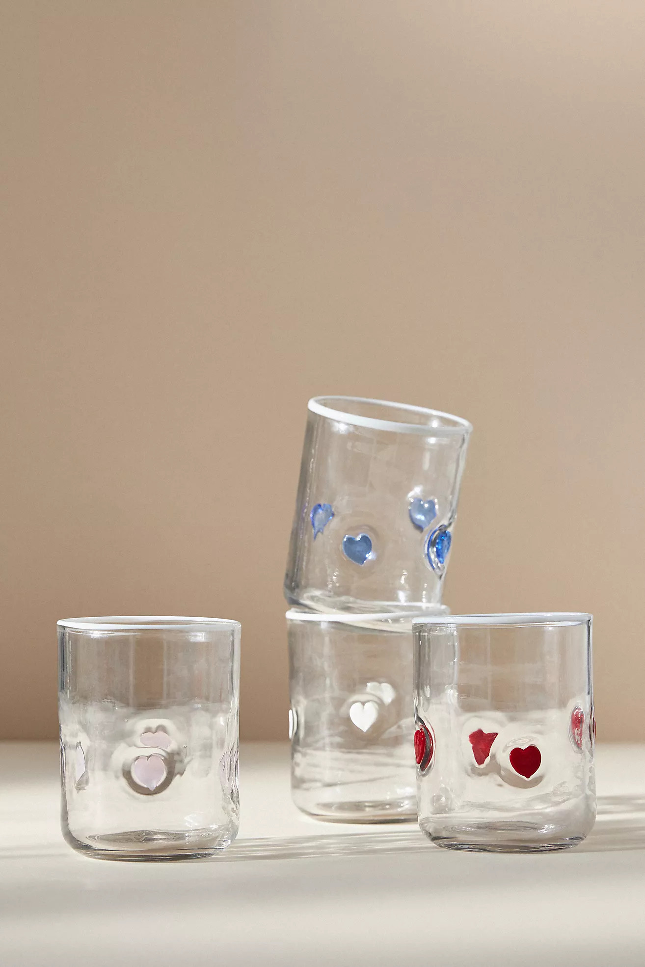 Valentina Icon Juice Glasses, Set of 4 | Anthropologie (UK)