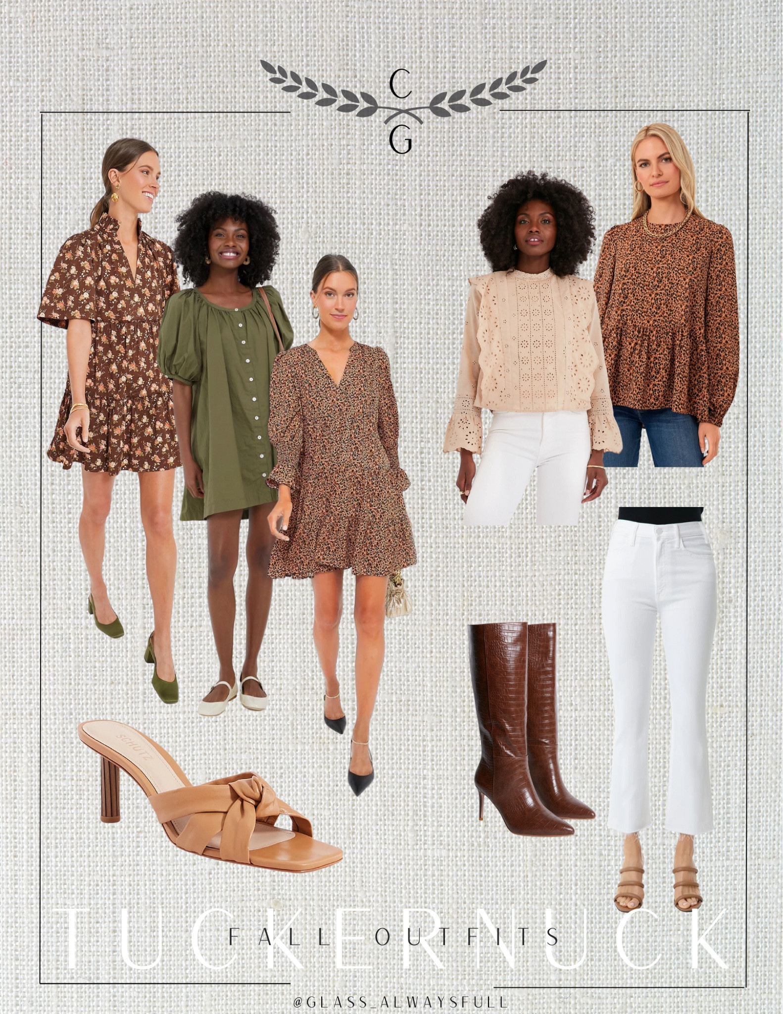 I love everything I order from Tuckernuck, such good quality! These jeans are amazing, I wear size 25 - tts and they stretch quite a bit. Fall wardrobe, fall dresses, white jeans, fall boots, fall tops, fall family photos, teacher outfit, work attire, business outfit, fall wedding guest dress, shower dress. Callie Glass @glass_alwaysfull 

#LTKstyletip #LTKSeasonal #LTKworkwear