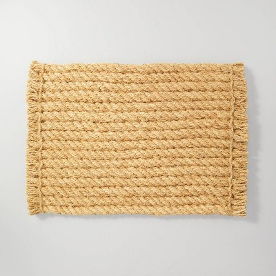 Chunky Twisted Rope Coir Doormat - Hearth & Hand™ with Magnolia | Target
