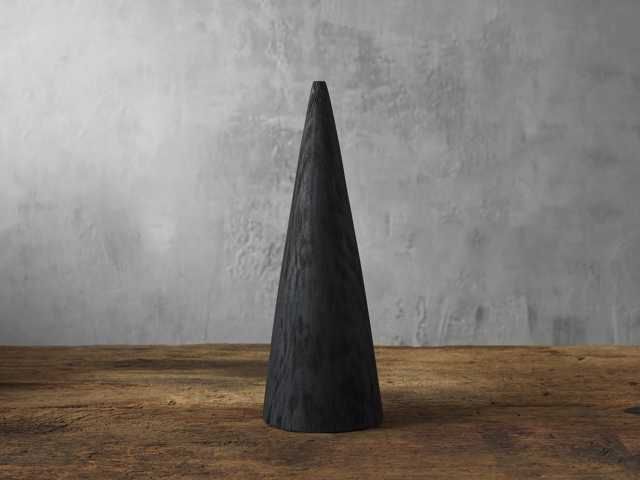 Black Large Cone Tree | Arhaus | Arhaus