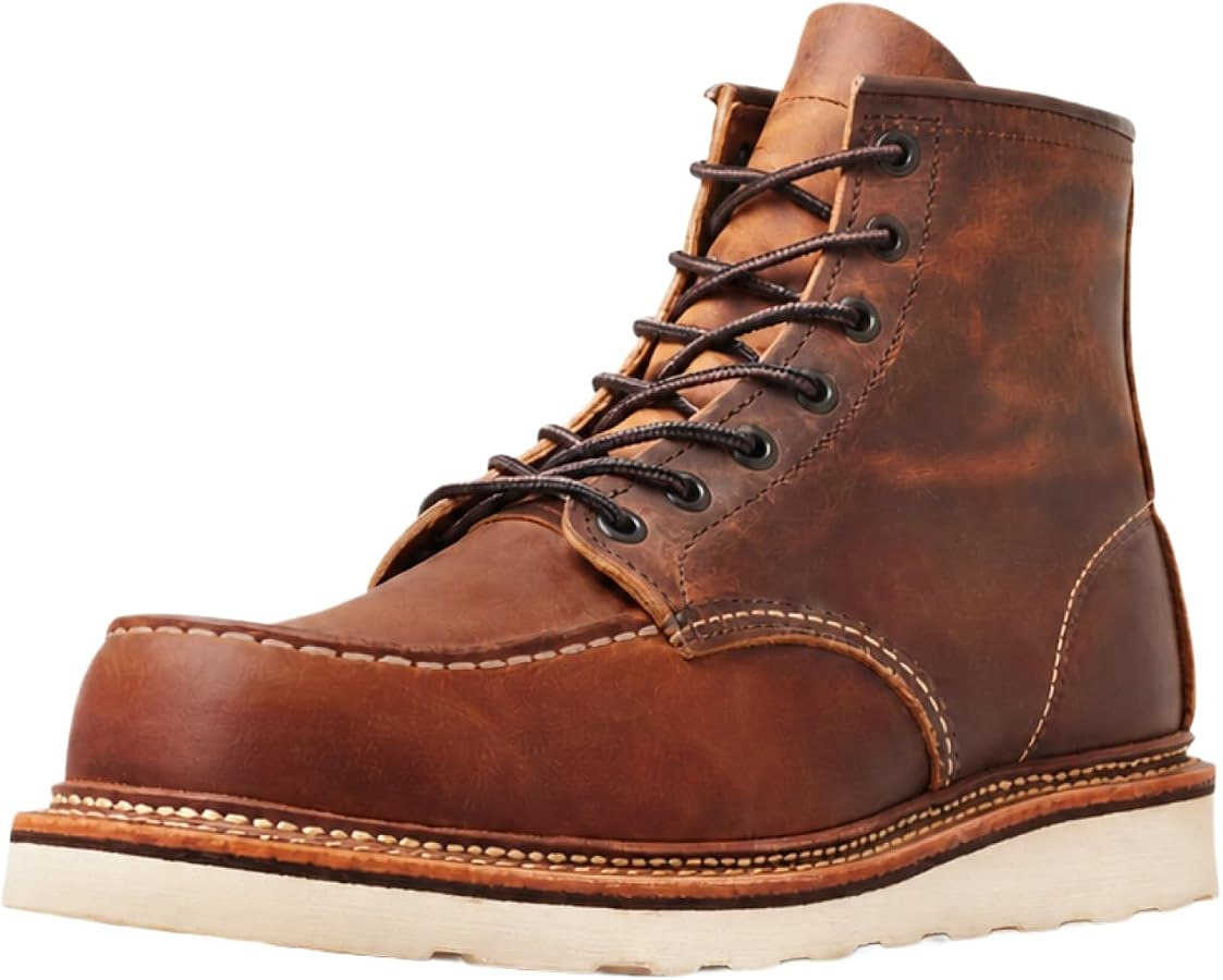 Red Wing Shoes Heritage Classic Moc Men Boot | Amazon (US)