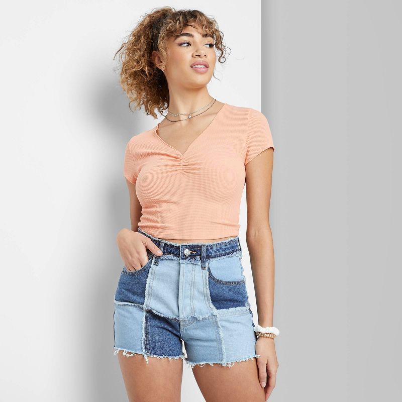 Women's Super-High Rise Cut-Off Jean Shorts - Wild Fable™ | Target