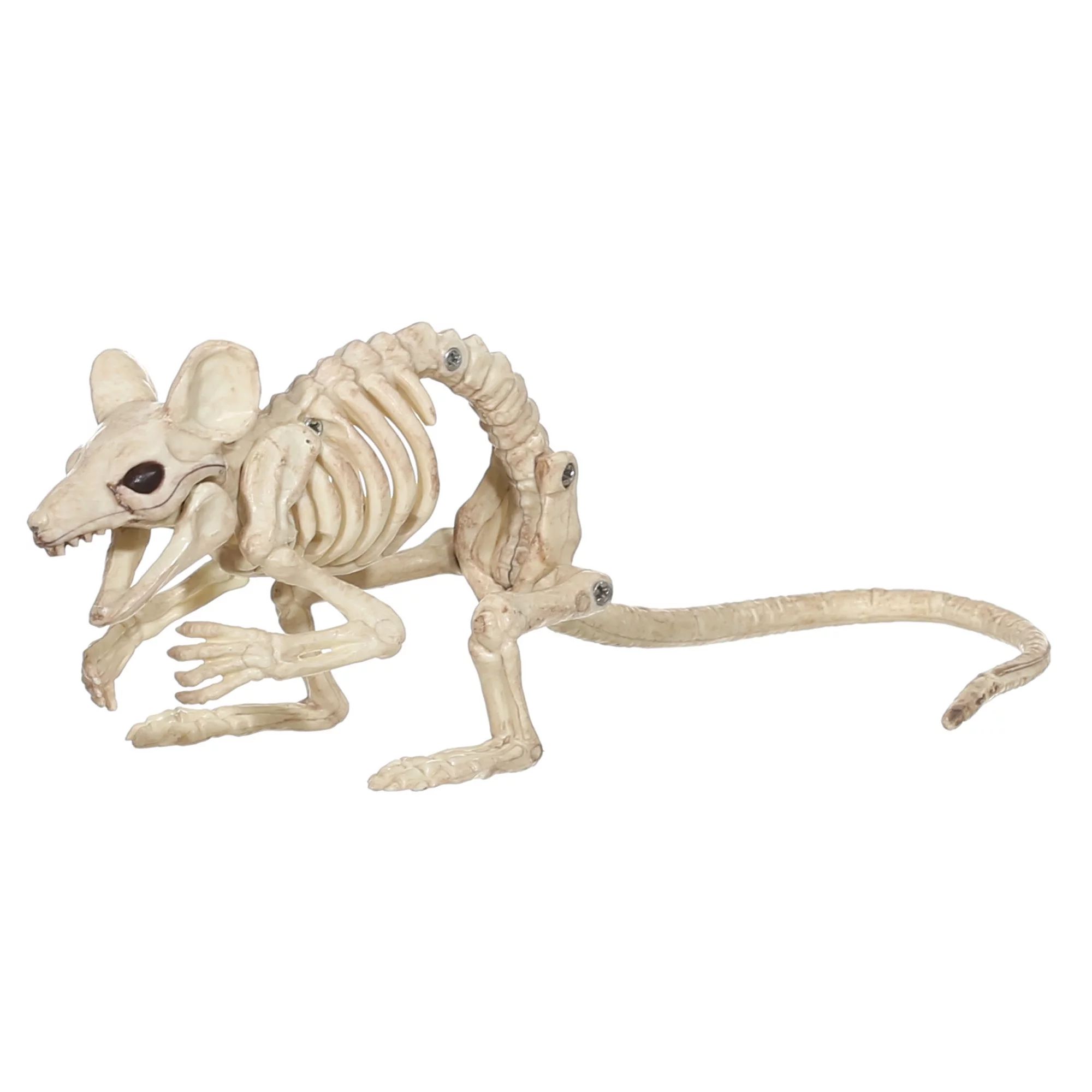 Official Crazybonez Faux Mouse Skeleton Sitting Pose | Walmart (US)