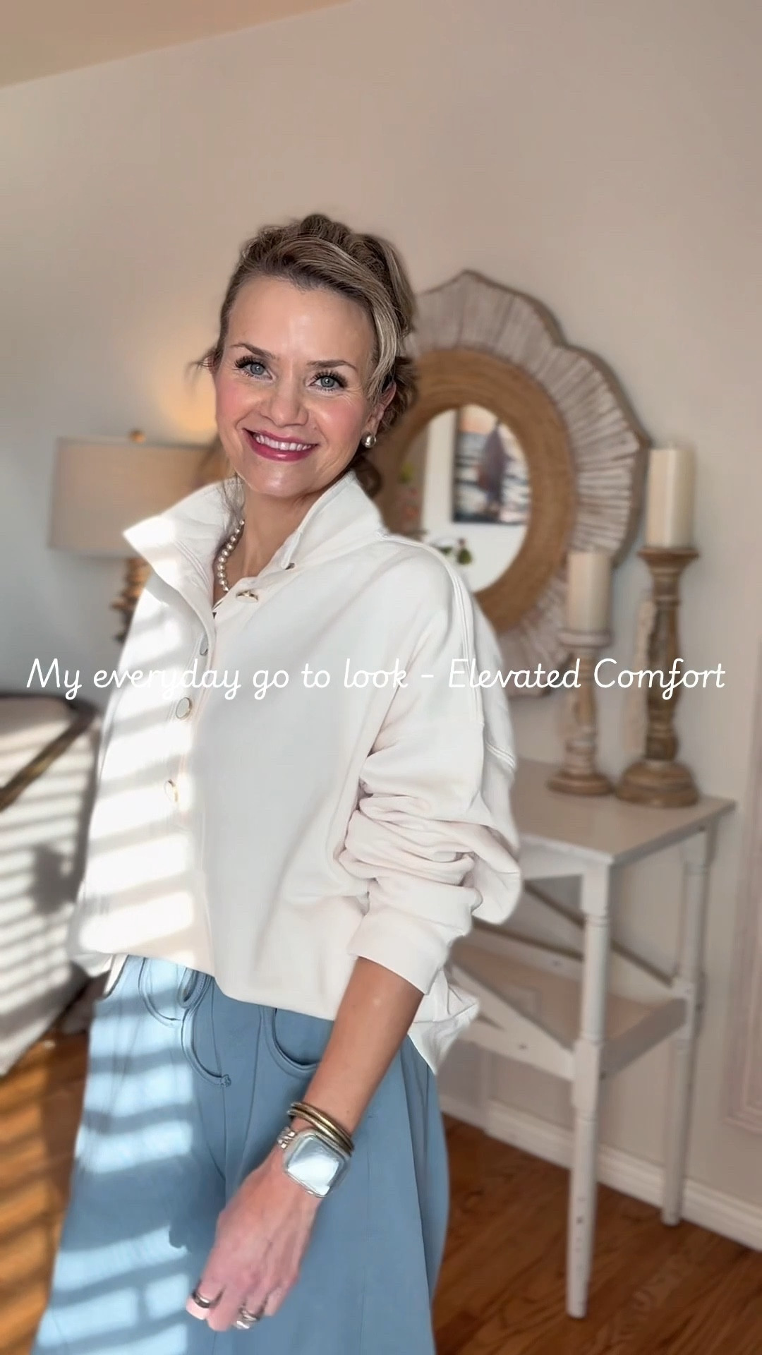The kind of outfit that looks intentional but feels like pajamas! #walmart #amazon #comfort #cute #affordable #fashion #style #goto #barrelpants #timeandtrue #ootd #fitcheck #fashionoverfourty

#LTKOver40 #LTKvlog #LTKootd