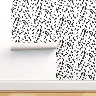 Evers Dalmation Spots Removable Wallpaper Roll Bungalow Rose Size: 12" L x 24" W | Wayfair North America