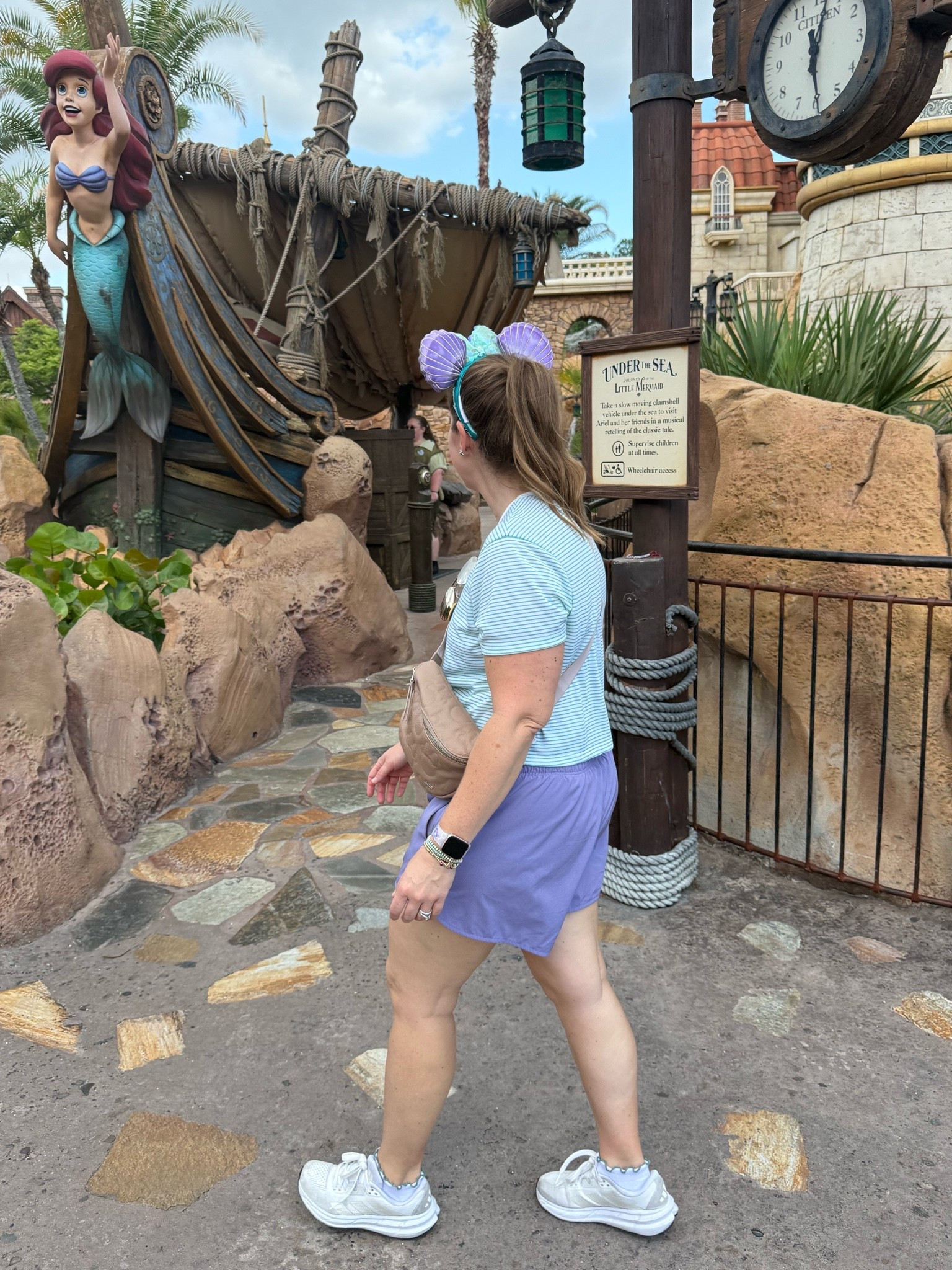 What I wore to Disney’s Magic Kingdom theme park 💜 

Little mermaid, summer outfits, travel outfit, mom life, casual

#LTKootd #LTKActive #LTKmomlife