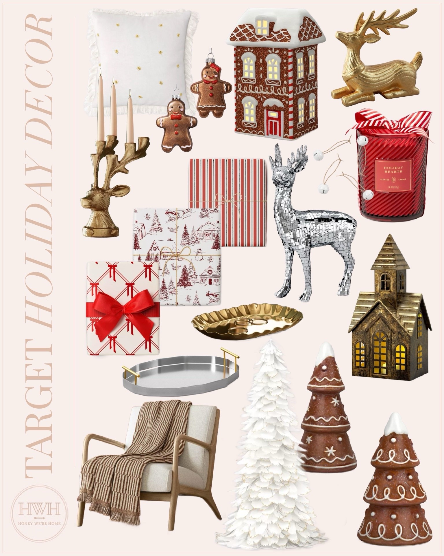 How cute is this holiday decor from Target!?Loving the sweet gingerbread details 🎅

#LTKHoliday #LTKHome #LTKFindsUnder50