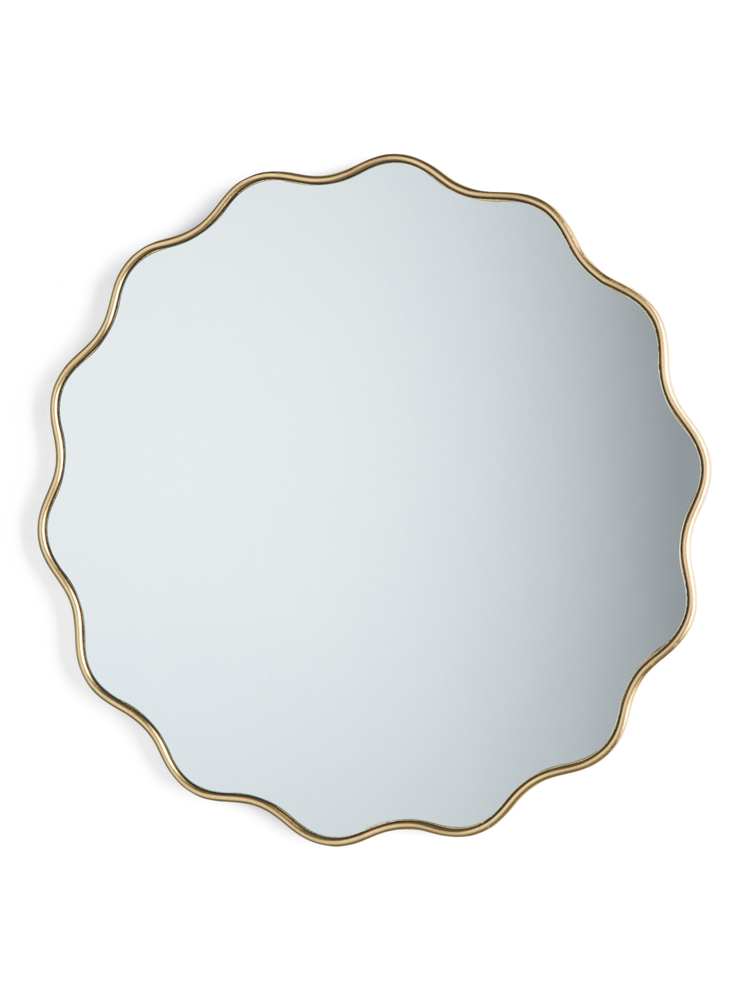 31.5in Round Scallop Mirror | Pillows & Decor | Marshalls | Marshalls
