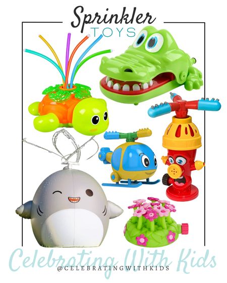 I’m loving Al of these sprinkler toy options for outdoor water fun!

Sprinklers, water toys, outdoor toys, kids sprinklers, kids outdoor toys

#LTKkids #LTKfamily #LTKunder50