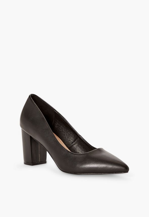 Jenika Block Heel Pump | JustFab